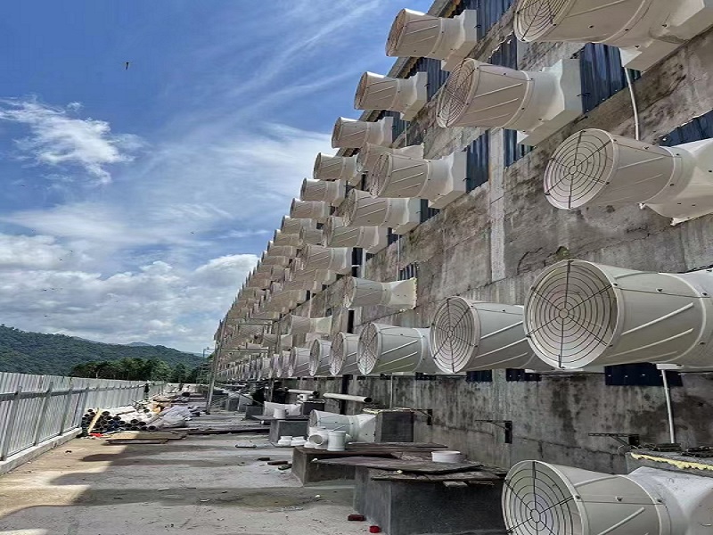 Application of JIENUO Exhaust fan